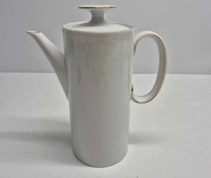 Thomas Germany Medaillon Gold Thin Coffee Pot with Lid ( D31) Porcelain - Picture 1 of 9
