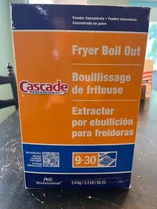 Cascade Professional Fryer Boil Out Powder / Dishwasher Detergent 5.3 LB 85 OZ - Picture 1 of 5