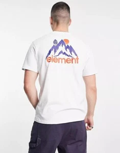 Element Goletta Skateboard SS T-Shirt Tee Weiß Herren NEU Neu mit Etikett Streetwear Skate - Bild 1 von 4