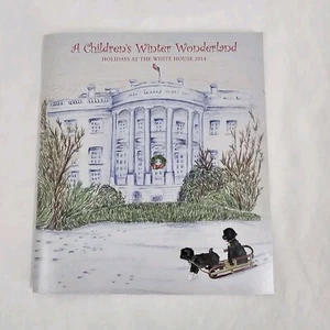 Kinder Winter Wunderland Urlaub im Weißen Haus 2014 Obama Tour Heft - Bild 1 von 4