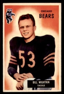 1955 Bowman Football #92 Bill Wightkin VG/EX *f1 - Picture 1 of 2
