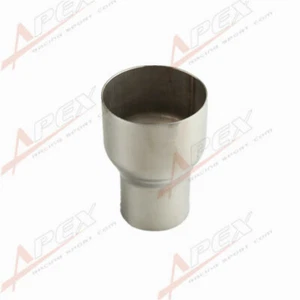 US STOCK 2.5" inch OD To 3.5" inch OD Stainless Steel Connector Pipe - Picture 1 of 5