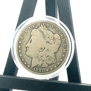 Dólar de plata Morgan 1881 O Please mira fotos lote 187 - Imagen 1 de 2