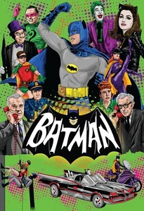 Batman And Robin Villains Art 1960's 8.5x11 Photo Print - Picture 1 of 1