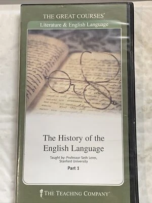 The Great Courses: History of the English Language Part 1 - Image 1 of 2