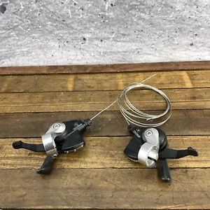 Vintage Shimano STX-RC SL-MC41 Shift Lever Set 8s Pod Shifter 8 Speed Trigger A4 - Picture 1 of 13