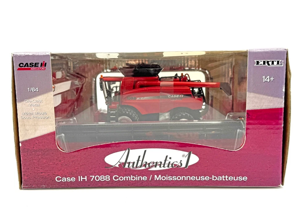1/64 Case Ih 7088 Combine With Duals, Authentics #1 - Image 1 of 1