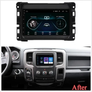 7" Android 11 Stereo Radio GPS Navi OBD RDS For Dodge RAM Jeep Renegade Compass - Picture 1 of 12