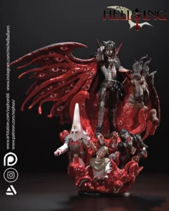 Alucard Hellsing Diorama(300mm)/3D Printed/Unpainted/Unassembled/Creative Geek - Picture 1 of 10