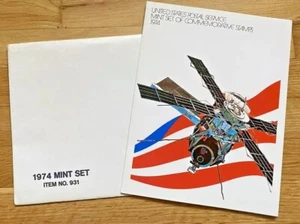 Juego de estampillas conmemorativas USPS 1974 como nuevas en mini álbum - Imagen 1 de 6