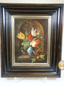 Ölbild; C. Albert, Stilleben Blumen, signiert - Bild 1 von 6