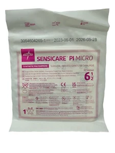 4 pares de guantes de poliisopreno sintético SENSICARE PI MICRO talla (6,5) - Imagen 1 de 1