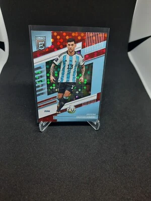 2022-23 Panini Donruss Elite FIFA Cristian Romero #15 Red Disco - Image 1 of 2