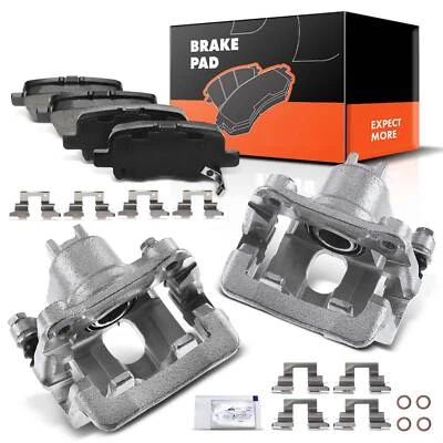 6x Pinzas de freno + Pastillas de freno para Honda Pilot 2003-2008 Acura MDX 01-06 3,5 L trasero Foto 1 de 4