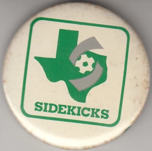 Prendedor de fútbol vintage años 80 DALLAS SIDEKICKS MISL  - Imagen 1 de 1