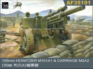 AFV 1/35 105mm Howitzer M101A1 Gun w/M2A2 Carriage AFV35191 - Picture 1 of 1