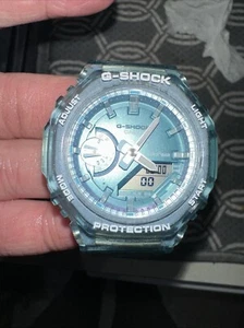 CASIO G-SHOCK GMA-S2100SK Elegante Orologio Scheletro Trasparente, 200M Acqua - Foto 1 di 8