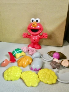 Vintage Mattel Silly Parts Talking Elmo mit allen 18 Teilen. (C) - Bild 1 von 6