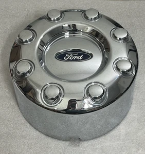 2005 - 2016 OEM Ford F350 DRW Chrome REAR Wheel Center Hub Cap 5C34-1A096-XC - Picture 1 of 9