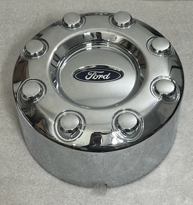 2005 - 2016 OEM Ford F350 DRW Chrome REAR Wheel Center Hub Cap 5C34-1A096-XC - Image 1 of 4