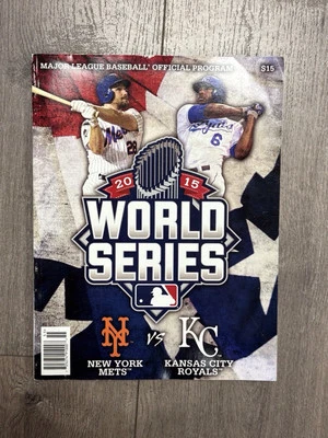 2015 World Series MLB Official Program New York Mets vs Kansas City Royals - Image 1 of 4