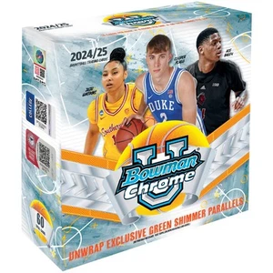 2024-25 Bowman University Chrome Basketball - Factory Sealed - Mega Box - Picture 1 of 9