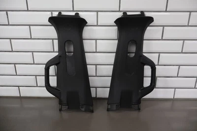 Ram 1500 19-24 5ta generación interior de cuero negro pilar B par de molduras izquierda/derecha Foto 1 de 4