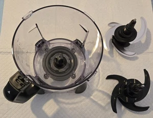 Ninja 3-in-1 Food Processor BN800UK - SPARE PARTS - ONLY BOWL 1.8L + 2 BLADES - Picture 1 of 9