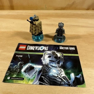 Lego Dimensions 71238 Doctor Who Fun Pack Cyberman & Dalek & Anleitung - Bild 1 von 6