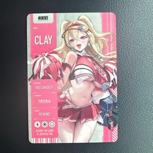 Clay Goddess of Victory NIKKE Metallic Pass Collection Ver.3 Anime Girl Card - Picture 1 of 2