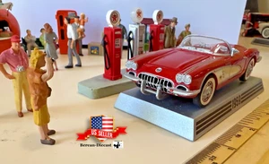 1/43 Danbury Mint 1959 CORVETTE Red Convertible 50th Anniversary Series C9.9 VNM - Picture 1 of 13