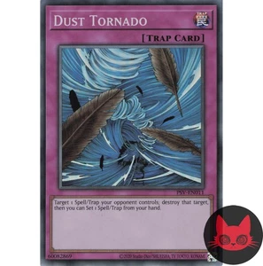 Yugioh Tornado Polvere PSV-EN011 Super Rara NM - Foto 1 di 2