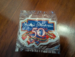 Jackie Robinson 50th Anniversary Breaking Barriers Authentic MLB Patch 1947-1997 - Picture 1 of 1