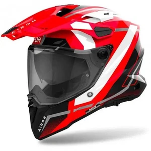 CASCO INTEGRALE AIROH COMMANDER 2 MAVICK Red Gloss ROSSO LUCIDO - Imagen 1 de 8