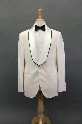 Chaqueta de Esmoquin Brunello Cucinelli Para Hombre 100% Seda Nueva con Etiquetas $6995 Talla 48/38US A258 Foto 1 de 4