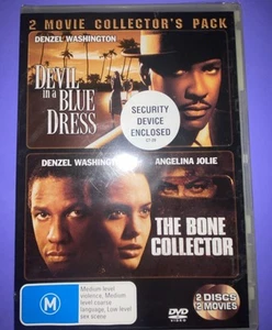 The Bone Collector / Devil In A Blue Dress BRAND NEW SEALED Free Post! PAL 4 - Picture 1 of 2