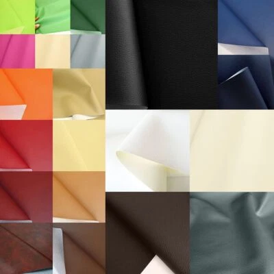 Premium Kunstleder als Polster-Bezugs-Stoff Weiche Robuste Nappa Meterware - Bild 1 von 4