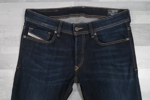 Pantalones de mezclilla para hombre Diesel SLEENKER-X elásticos ajustados azules W32 L29 lavado 009EY - Imagen 1 de 15
