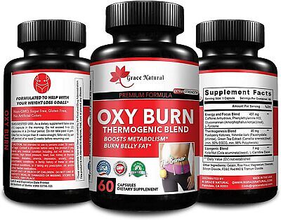 OXY Burn With Raspberry Ketone: Keto Diet Essential, Natural Energy Booster • 14.87$