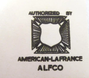 Water slide decal for Doepke American-La France ladder truck SHIPPING W/TRACKING - Picture 1 of 1