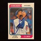 JOSE CUAS Signed Autographed 2023 Topps Heritage Card Chicago Cubs RC Auto #553