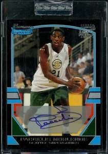 2003-04 Bowman Signature Paccelis Morlende Rookie #116 0789/1250 Supersonics - Imagen 1 de 2