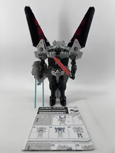 Transformers Star Wars Darth Vader Star Destroyer Anakin Jedi Cruiser 4-IN-1 - Picture 1 of 13
