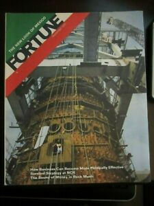 Fortune Magazine September 1975 New Look Mexico Sound of Money Rock Music F11 T9