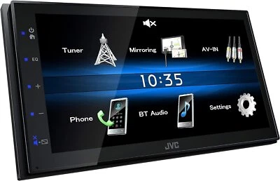 JVC KW-M25BT 2 DIN Autoradio Bluetooth 17,3cm Touchscreen Android USB-Mirroring  - Bild 1 von 3