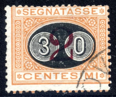 ITALY – POSTAGE DUE – SASSONE # S19 - Image 1 of 2