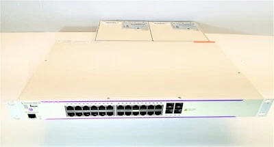 Omni Switch Alcatel-Lucent OS6850E-P24 6850E-P24 POE 24 puertos alimentación a través de Ethernet Foto 1 de 4