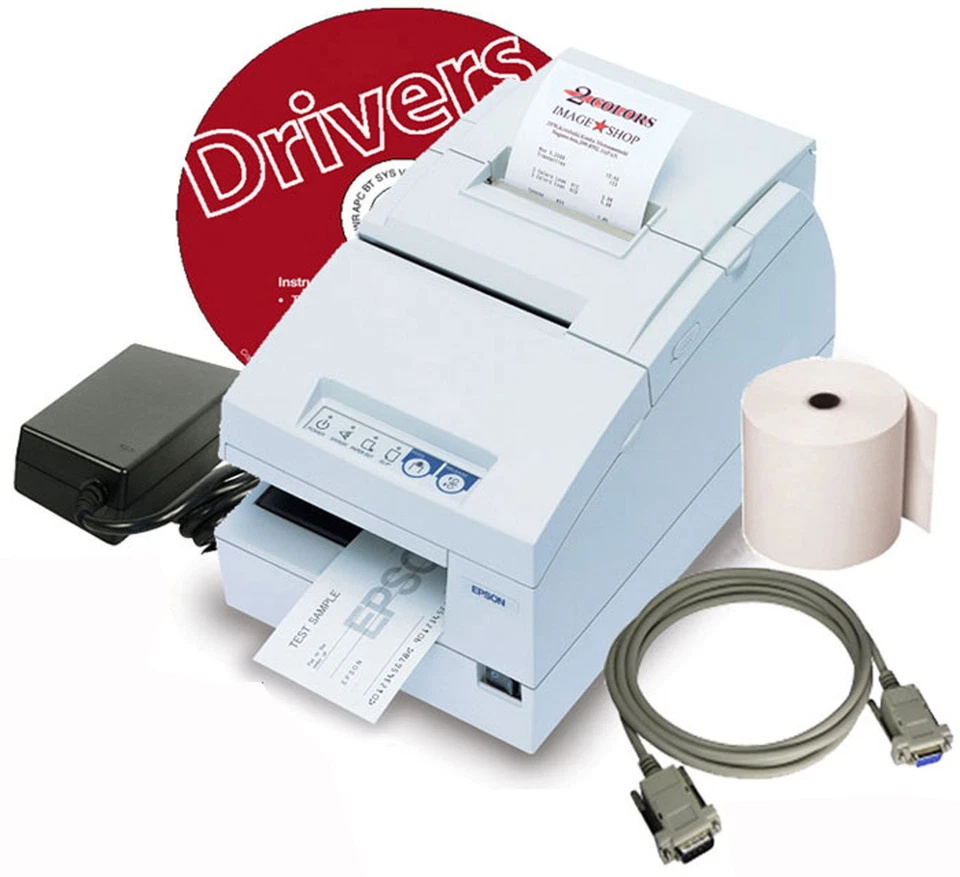 KASSENDRUCKER BONDRUCKER DRUCKER EPSON TM-H6000 + NT+CABLE SOFORT EINSATZBEREIT - Bild 1 von 1