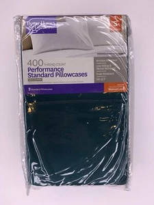 Funda de almohada estándar verde 100 % algodón Better Homes & Gardens 400 hilos - Imagen 1 de 4