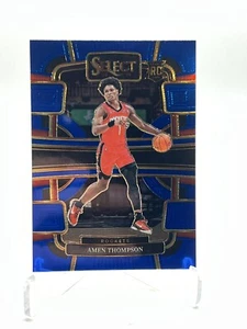 2023-24 Select Amen Thompson Blue RC Rookie Card #96 Concourse Rockets - Picture 1 of 2